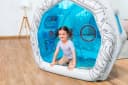 Bestway Aufblasbares Spielhaus Space Station Exploration Blau PVC Bild 4