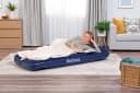 Bestway Luftbett Single mit Fußpumpe und Kopfkissen Bild 2