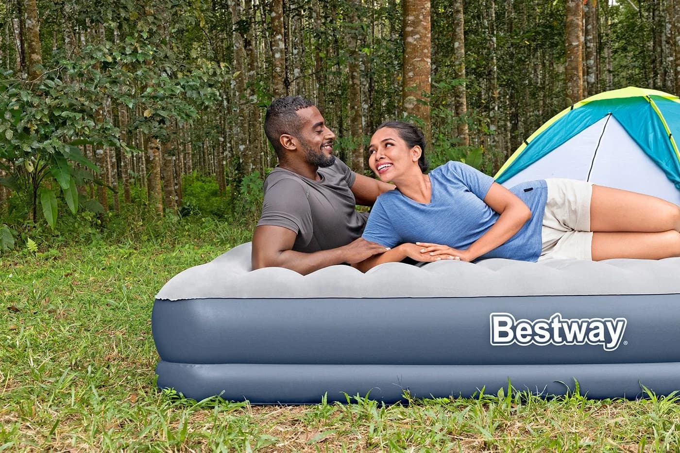 Bestway Luftbett TriTech mit Akku-Pumpe - Bild 5