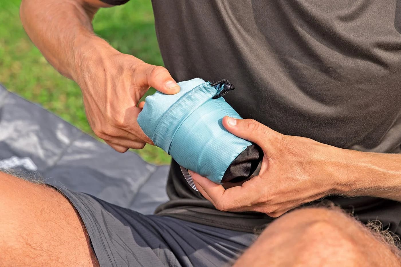 Bestway Alpinelite Luftkissen blau ergonomisches Design - Bild 5