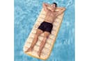 Bestway Badeinsel Comfort Plush Orange mit Getränkehalter Bild 1