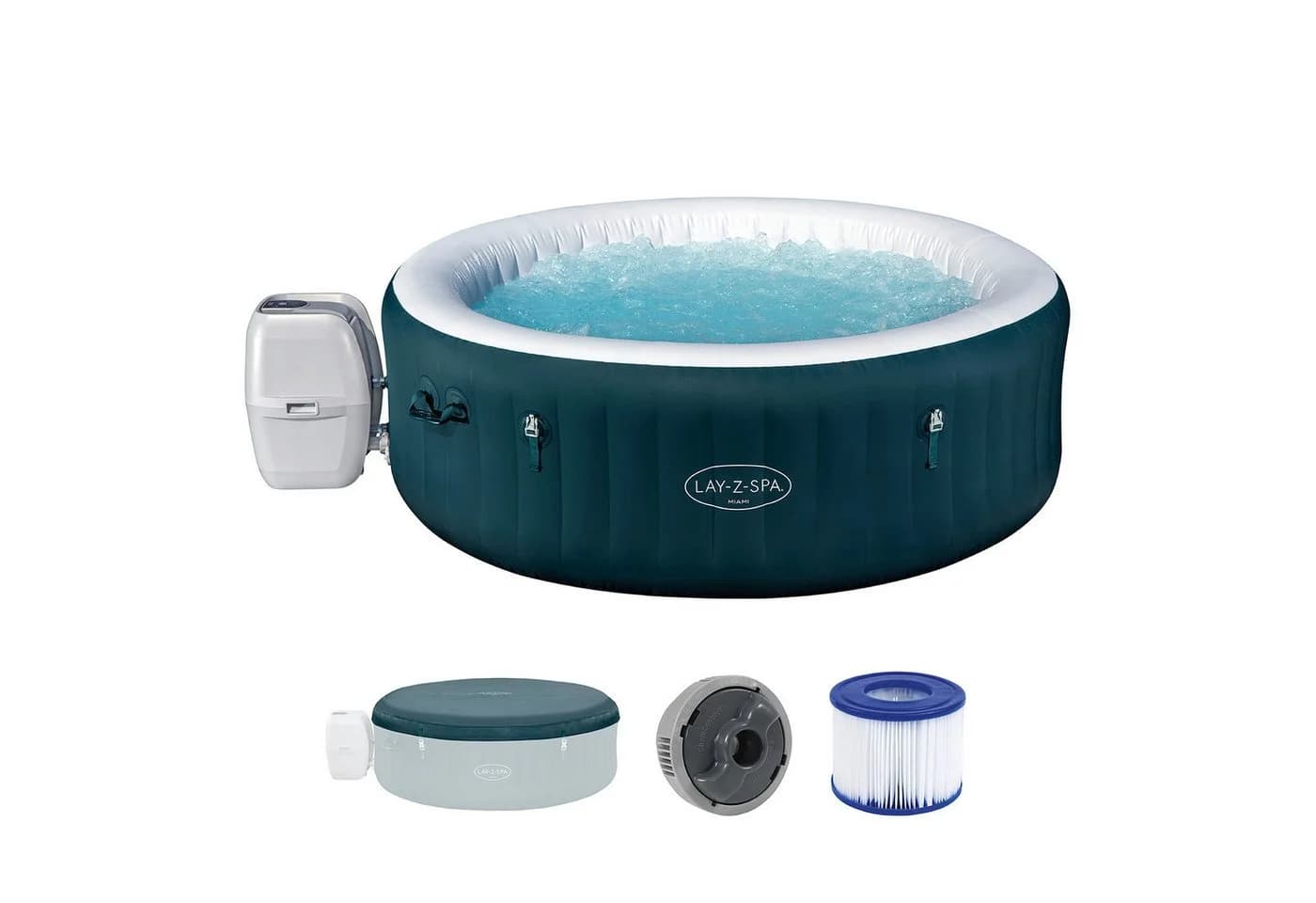 Bestway LAY-Z-SPA Miami AirJet Whirlpool für 6 Personen - Bild 2