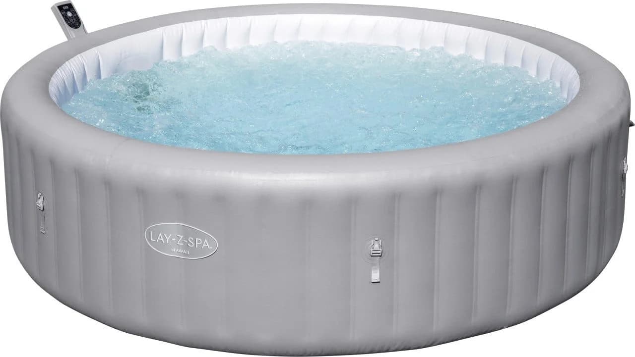 Bestway Lay-Z-Spa Hawaii AirJet Wifi Whirlpool Grau - Bild 4
