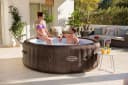 Bestway LAY-Z-SPA Bali AirJet Energiespar-Whirlpool Schokobraun Bild 1