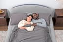 Bestway Luftbett TriTech mit Elektropumpe & Kopfteil Grau Bild 4