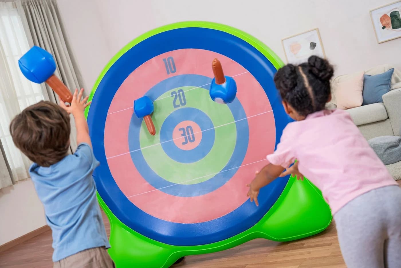Bestway Backyard Bullseye Fußball Dartscheibe 157cm Kinder - Bild 4