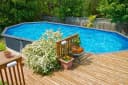 Bestway Hydrium Stahlwandpool Komplett-Set Grau Bild 1
