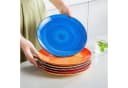 vancasso Geschirr-Set 18-tlg. Steingut Blau/Bunt Modernes Design Bild 4