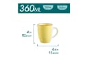 vancasso Tassen-Set 6-tlg. Bunt Steingut Becher Bild 1