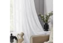 Deconovo Voile Gardinen Wohnzimmer Transparent Bild 3