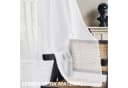 Deconovo Voile Gardinen Wohnzimmer Transparent Bild 5
