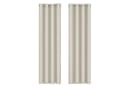 Deconovo Verdunkelungsvorhang 2er Set Beige Polyester Ösen Bild 4