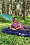 Bestway Luftbett Blue Horizon Single XL 185x76 cm Blau Bild 3