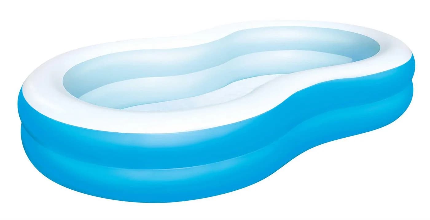 Bestway Ovalpool Lagoon 262x157x46cm Familienpool Blau - Bild 2