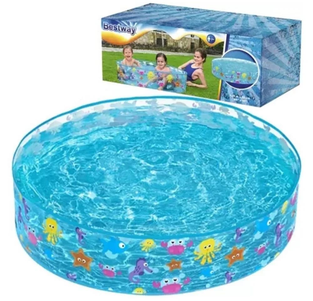 Bestway Planschbecken Fill 'N Fun Sparkling Sea PVC - Bild 4
