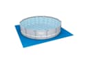 Bestway Pool Bodenplane Schutzmatte 488x488cm Blau Bild 1