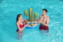 Bestway Aufblasbarer Pool-Getränkehalter Kaktus mit Kühlboxen Bild 3