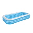 BESTWAY Family Pool Planschbecken Blau/Weiß mit I-Beam-Konstruktion Bild 1