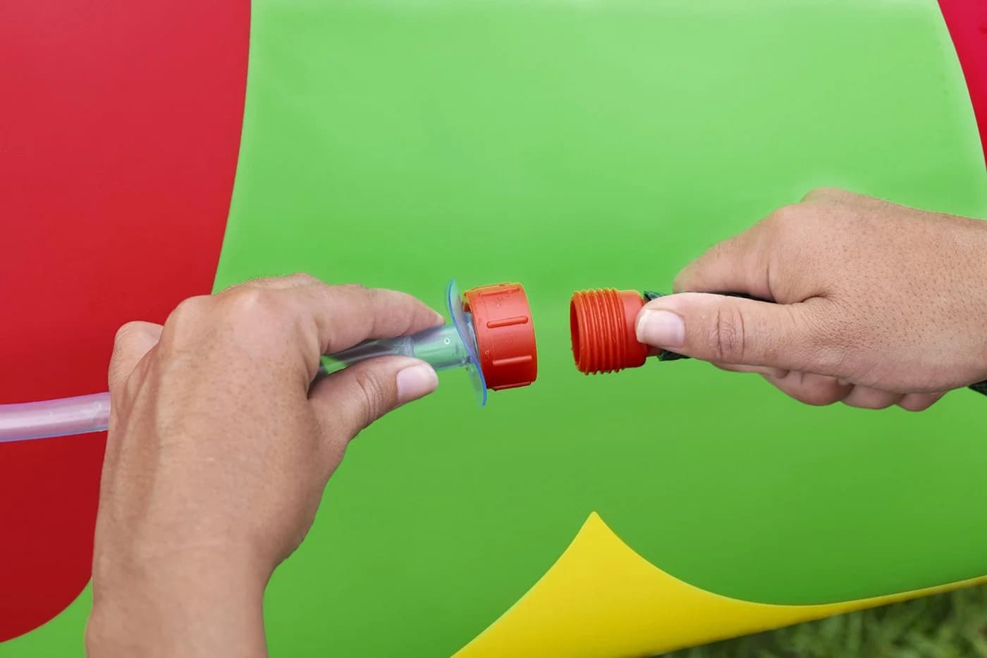 Bestway Spiel-Wassersprenkler Jumbo Raupe Grün - Bild 4