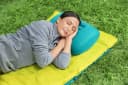 Bestway Aufblasbares Kissen Camping Reise Grau Bild 3