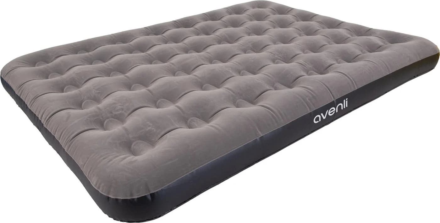 Avenli Luftbett Queen-Size grau mit beflockter Oberfläche - Bild 2