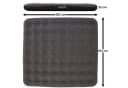 Avenli Luftbett King-Size Grau/Schwarz für 2-3 Personen Bild 5