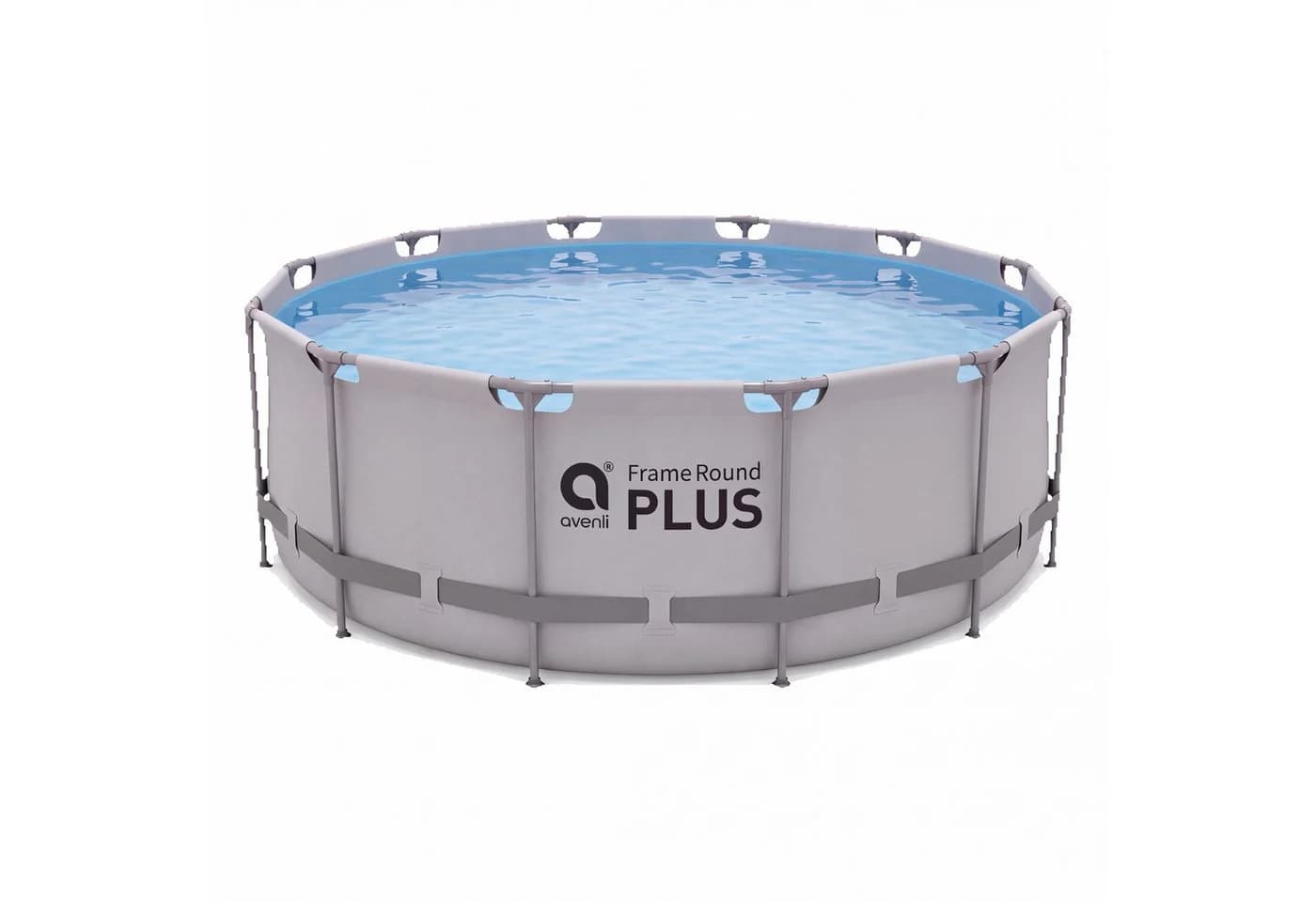 Avenli Framepool Frame Plus Pool Grau Stahlrahmen