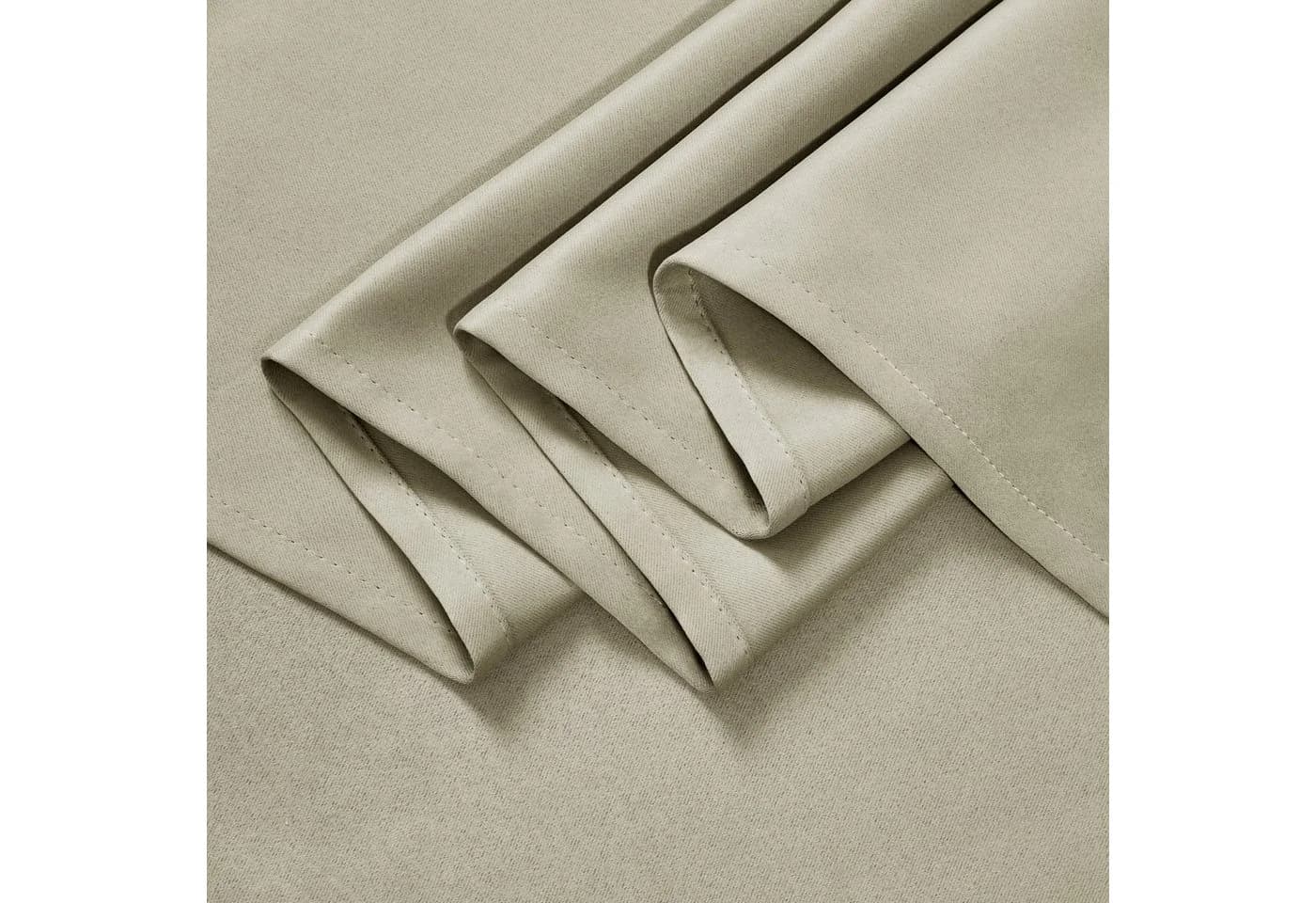 Deconovo Verdunkelungsvorhang Blickdicht Polyester 2 Stück - Bild 4