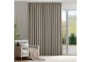 Deconovo Verdunkelungsvorhang Taupe mit Kräuselband Bild 2