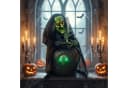 Blossom Animierte Halloween-Hexe mit LED & Soundeffekten Bild 1