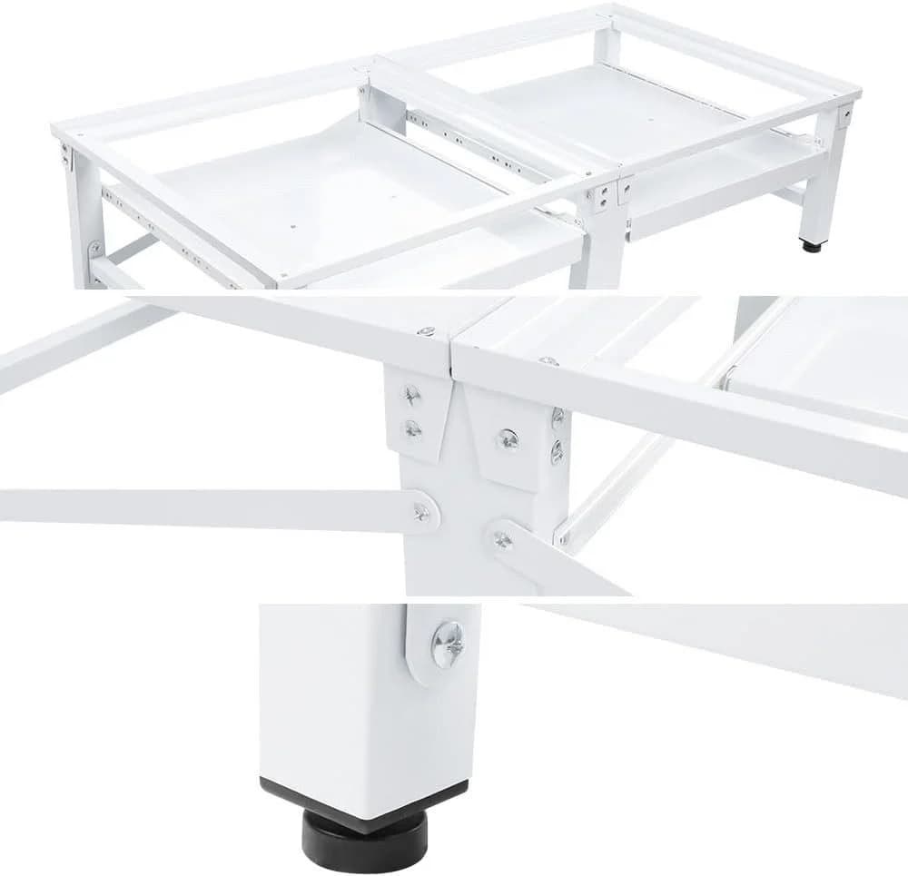 XERSEK Waschmaschinenuntergestell Stabil 32cm 2-Fach Ausziehablagen - Bild 4