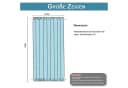 Lapalife Gardine Halbtransparent Weiß Stangenschlaufe Bild 3