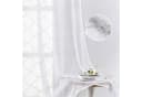 Sunicol Vorhang 2er Set Voile Gardinen Weiß Bestickt mit Ösen Bild 2