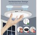 Lapalife LED Deckenleuchte Akku Magnetisch Dimmbar mit Bewegungsmelder Bild 4