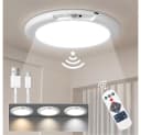 Lapalife LED Deckenleuchte Akku Magnetisch mit Bewegungsmelder Dimmbar Weiss Bild 2