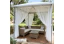 Sunicol Outdoorvorhang Transparent Moskitonetz Polyester Mesh Bild 5