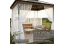 Sunicol Floraler Outdoor Vorhang Moskitonetz mit Tunnelzug Bild 1