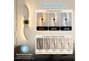Lapalife Wandleuchte Kabellos Dimmbar Schwarz/Gold LED Bild 3