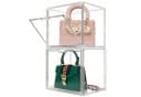 XERSEK Aufbewahrungsbox Acryl-Vitrine mit Magnettür Stapelbar Transparent Bild 2