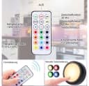 Lapalife LED Unterbauleuchte RGB Dimmbar Mit Fernbedienung Bild 5