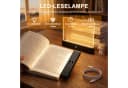 Lapalife LED Leselampe Dimmbar mit 3 Farben & Timer Schwarz Bild 5