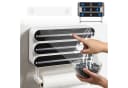 JOYOLEDER Küchenrollenhalter 4-in-1 Schwarz Magnetisch Bild 2
