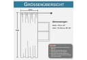 Sunicol Gardine Kinderzimmer Wolkenmuster mit Pompons 2er Set Polyester Bild 3