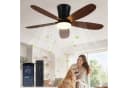Sunicol Deckenventilator mit LED-Beleuchtung, Fernbedienung & APP Bild 2