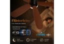 Sunicol Deckenventilator mit LED-Beleuchtung, Fernbedienung & APP Bild 3