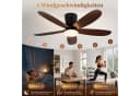 Sunicol Deckenventilator mit LED-Beleuchtung, Fernbedienung & APP Bild 4
