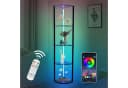 XIIW Eckregal mit LED-Beleuchtung 5-stufig Weiß Bild 2