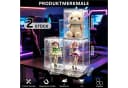 XERSEK Vitrine mit LED & Magnetklappe Transparente Acryl-Displaybox Stapelbar Bild 4