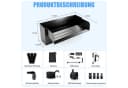 XIIW Wasserspiel LED Pool Wasserfall mit UVC-Lampe, 31 cm, Edelstahl, RGB Bild 1