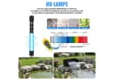 XERSEK Wasserfall Teichwasserfall mit UVC-Lampe & RGB-Beleuchtung Bild 1